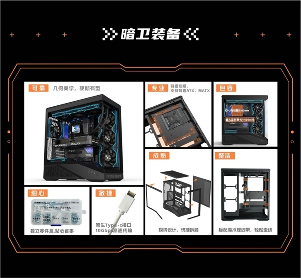 风神与金属的碰撞 影驰全新机箱系列介绍-第8张图片-芙蓉之城