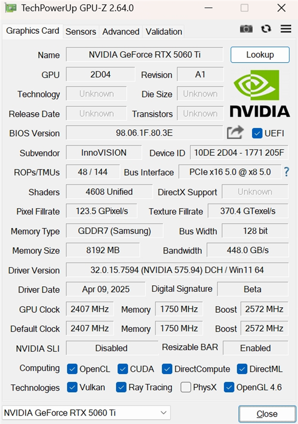 纯白性价比新王，助你实现光追自由！电竞叛客RTX 5060 Ti X2W评测-第11张图片-芙蓉之城