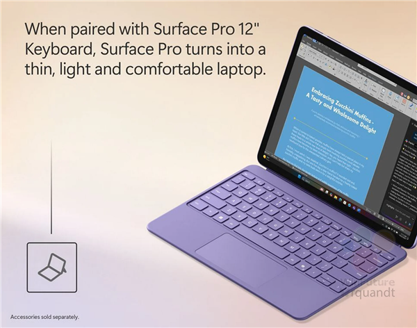 Surface Pro 12反向升级：骁龙X Plus 10核变8核、不送电源适配器-第8张图片-芙蓉之城