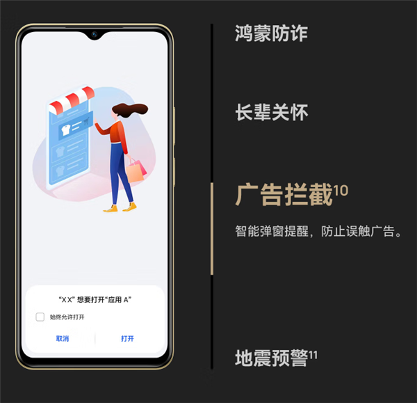 999元起 WIKO Hi畅享80今日预售：支持鸿蒙生态 酷似iPhone-第2张图片-芙蓉之城