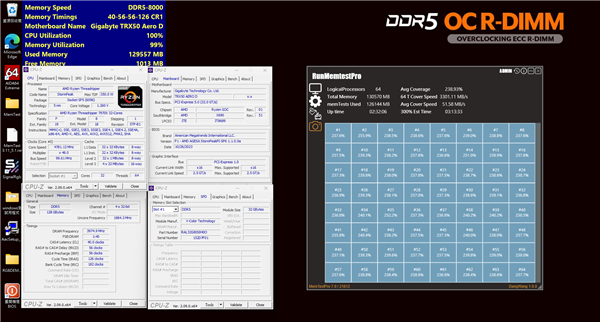 容量达512GB！全何推出全球首款可超频DDR5 RDIMM RGB内存-第3张图片-芙蓉之城