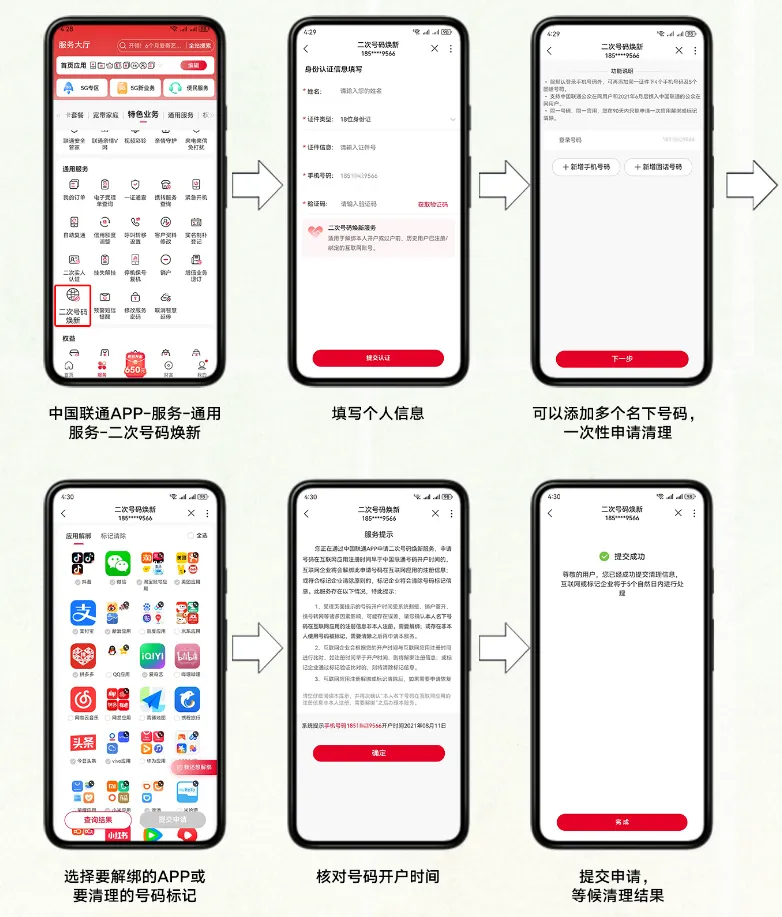 中国联通升级“二次号码焕新”服务-第1张图片-芙蓉之城