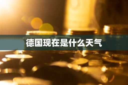 德国现在是什么天气-第1张图片-芙蓉之城