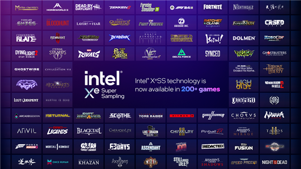 Intel XeSS游戏突破200款！XeSS 2已有19款 帧率飙升4倍-第1张图片-芙蓉之城
